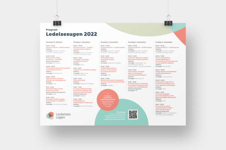 Ledelsesugens Program 2022 Er Offentliggjort – Ledelsesugen